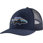 Patagonia Fitz Roy Fish LoPro Trucker Hat New Navy w/ Fitz Roy Smallmouth