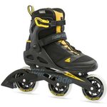 Rollerblade Macroblade 100 3 WD Mens Black/Saffron Yellow