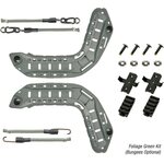 Ops-Core FAST, MT, Super High Cut, Skeleton Rails with Bungees including 22 mm Hardware Kit Foliage Green
