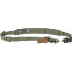 Blue Force Gear Padded Vickers 2 to 1 Sling - RED Swivel OD Green