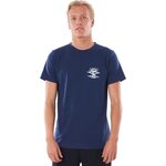 Rip Curl Searchers Short Sleeve UV Tee Rash Vest Navy
