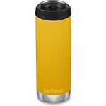 Klean Kanteen TKWide 473ml (w/Wide Café Cap) Marigold / Black Cap