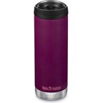 Klean Kanteen TKWide 473ml (w/Wide Café Cap) Purple Potion / Black Cap
