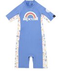 Rip Curl Girls Short Sleeve UV Spring Blue