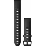 Garmin QuickFit 20 Black Silicone (Large)