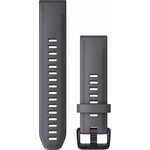 Garmin QuickFit 20 Shale Grey Silicone w/ Amethyst Hardware