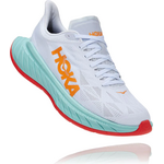 Hoka Carbon X2 Womens White/ Blazing Orange