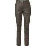 Chevalier Vintage Pants Women Leather Brown