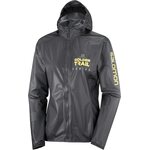 Salomon Lightning Race Jacket Womens Black/White/Autumn Blaze