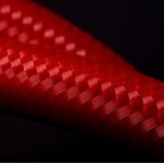 Miflex Low Pressure Hose UNF 3/8", 80 cm Red
