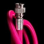 Miflex Inflation Hose, 65 cm Pink