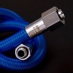 Miflex Inflation Hose, 65 cm Blue