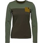 Black Diamond Long Sleeve Campus Tee Womens Tundra/Cypress