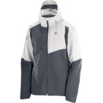 Salomon Bonatti Trail WP Jacket Womens Ebony/White