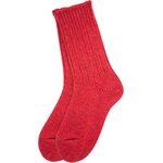 Helsingin Villasukkatehdas Finnish Woolen Socks Puolukanpunainen