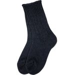 Helsingin Villasukkatehdas Finnish Woolen Socks Yönmusta