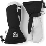 Hestra Army Leather Heli Ski 3-finger Black