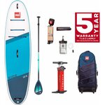 Red Paddle Co Ride 10'6" x 32" embalaje Blue/White | with Cruiser Tough Paddle