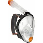 Ocean Reef ARIA Classic Full Face Snorkeling Mask Black / Clear Opaque
