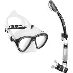 Cressi Quantum + Itaca Ultra Dry Clear / Black