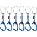 Mammut Crag Wire Indicator 6-Pack Quickdraws Silver / Ultramarine (wire gate/wire gate)