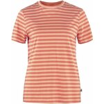 Fjällräven Art Striped T-shirt Cotton Sky/ Poppy Fields (984-983)