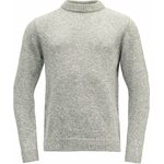 Devold Arktis Sweater Crew Neck Unisex Grey Melange
