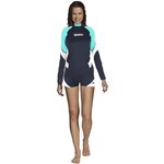 Mares Rash Guard Loose L/S She Dives Aqua