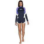 Mares Rash Guard Loose L/S She Dives Purple