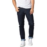 Duer Performance Denim Relaxed Taper Jeans Mens Heritage Rinse