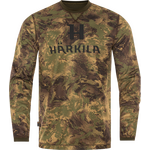 Härkila Deer Stalker Camo L/S T-Shirt Mens AXIS MSP®Forest green