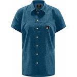 Haglöfs Dal SS Shirt Womens Dark Ocean/Tarn Blue