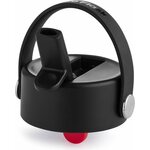 Hydro Flask Wide Mouth Flex Straw Cap Black