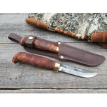 Kauhavan Puukkopaja Scout Knife 305 Brown