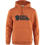 Fjällräven Logo Hoodie Mens Terracotta Brown (243)