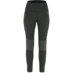 Fjällräven Abisko Värm Trekking Tights Womens Black/Iron Grey (550-048)
