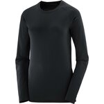 Salomon Sense LS Tee Womens Deep Black