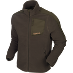 Härkila Venjan Fleece Jacket Mens Shadow Brown/Willow Green