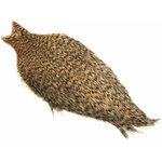 Whiting Spey Hackle Cape Bronze Grizzly Dyed Salmon