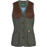 Alan Paine Combrook Ladies Shooting Waistcoat Spruce