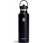 Hydro Flask Standard Mouth Flex Straw Cap 621 ml (21oz) Black