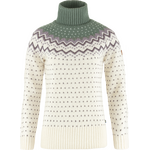 Fjällräven Övik Knit Roller Neck Womens Chalk White/Patina Green (113-614)