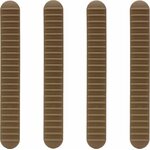 B5 Systems Rail Covers, 4 pack Coyote