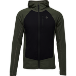 Black Diamond Coefficient LT Hybrid Hoody Mens Tundra / Black