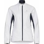 Odlo Markenes Jacket Womens White / Dark Sapphire