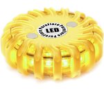 PureFlare Ladattava LED-valokiekko Keltainen