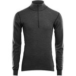 Aclima Warmwool Mockneck Marengo / Jet Black