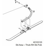 Thule Ski Assembly- Ski Pulk Right
