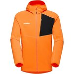 Mammut Madris Light ML Hooded Jacket Mens Dark Tangerine