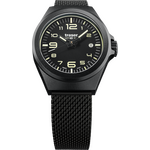 Traser P59 Essential S Black Milanese stainless steel